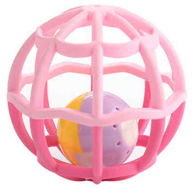 블루마토 반짝반짝 LED 사운드 치발기 볼, 단품, 랜덤 발송, 1개