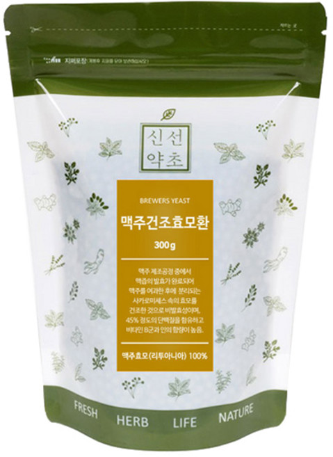 신선약초 수입 맥주건조효모환, 1개, 300g