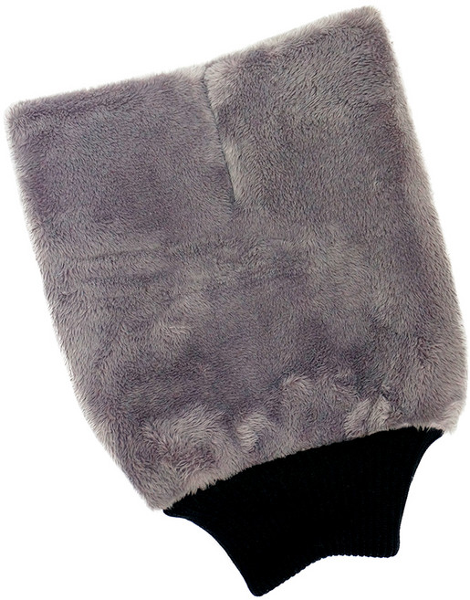 PURESTAR 러시안블루 글러브타입 워시미트 타월, Gray, 1개