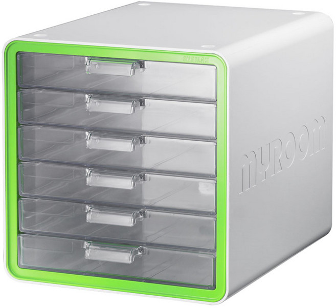 마이룸 멀티 캐비넷, GREEN, 6단