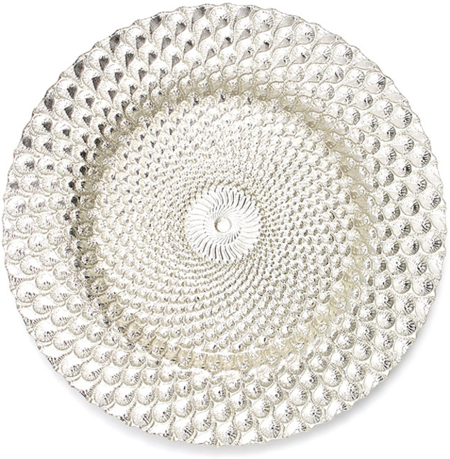 이우아여사 대형골드 플레이팅 디너접시, C타입, 1개