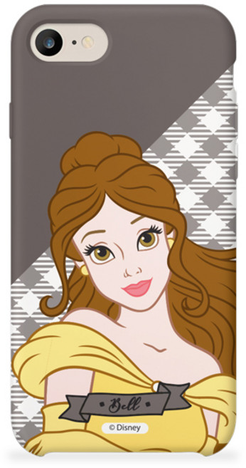 디즈니 프린세스 체크 슬림핏 휴대폰 케이스