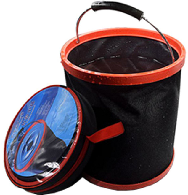 다용도 접이식 세차버킷 고급형, 12L, 혼합색상