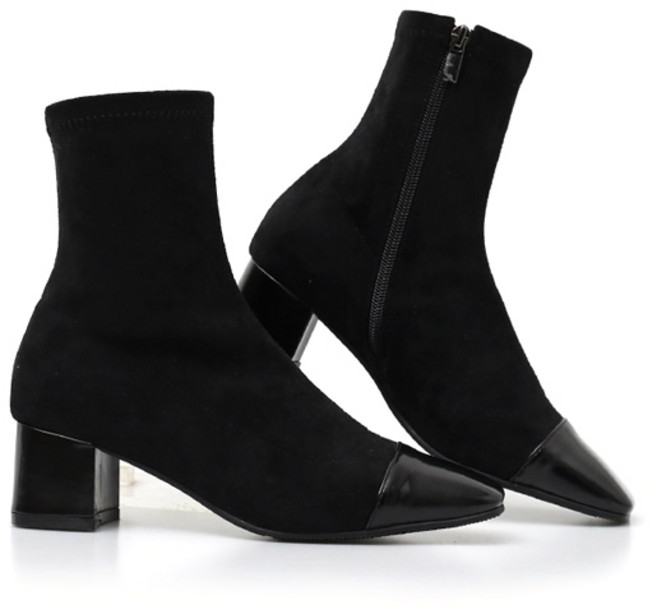 잭앤질 5cm 지퍼 앵클부츠 JD8972