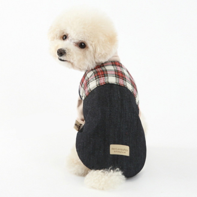 에이미러브즈펫 강아지 치카패딩, 혼합 색상, 1개