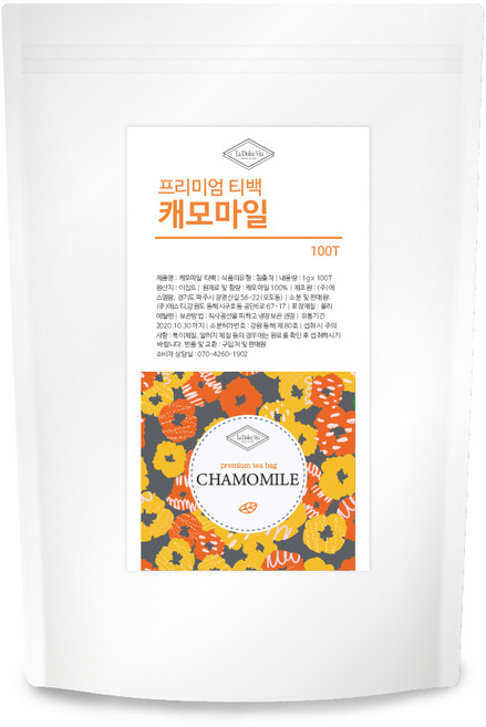 라돌체비타 캐모마일 삼각티백, 1.2g, 100개입, 1개