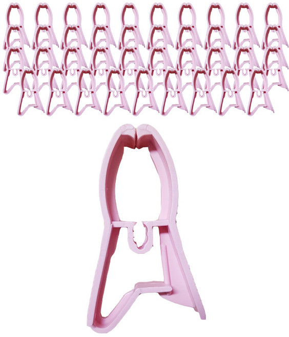 데코즈인 프리미엄 빨래집게, 40개, 40개, 핑크
