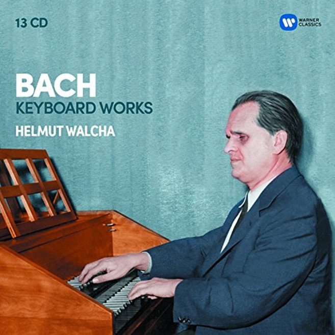 OHANN SEBASTIAN BACH - KEYBOARD WORKS/ HELMUT WALCHA EU수입반, 13CD