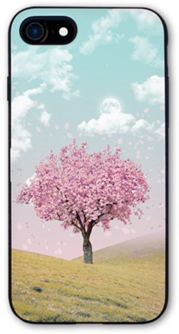 바니몽 블루밍 카드미러 도어범퍼 휴대폰 케이스