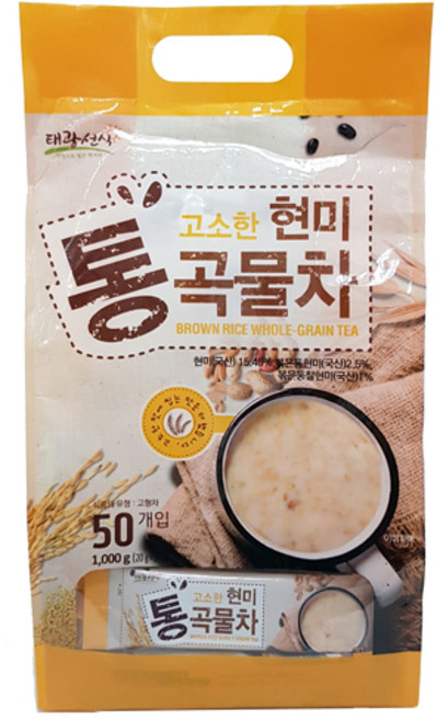 태광선식 현미 통 곡물차, 20g, 50개입, 1개