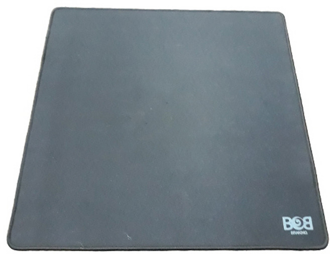 BOB PAD 브레이킹 오버로크 라지 마우스패드, 블랙, 1개