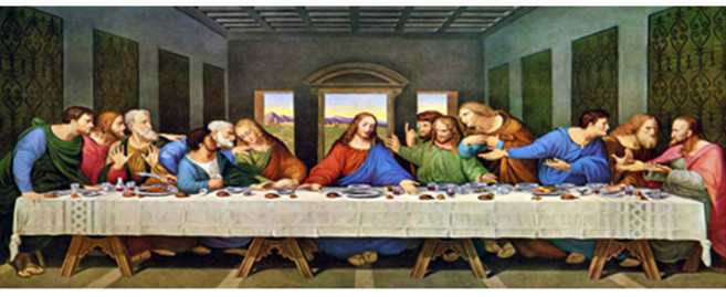 제제뉴 보석십자수 DIY키트, 최후의만찬, 1개