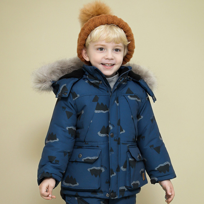 올리반 아동용 마운틴 포인트 패딩점퍼