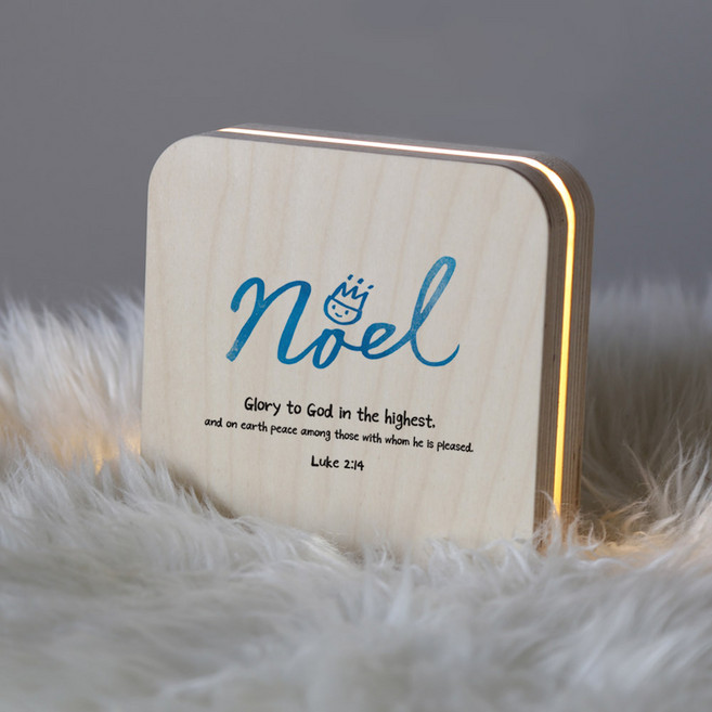1AM 크리스마스 인테리어 샌드위치 무드등, Noel