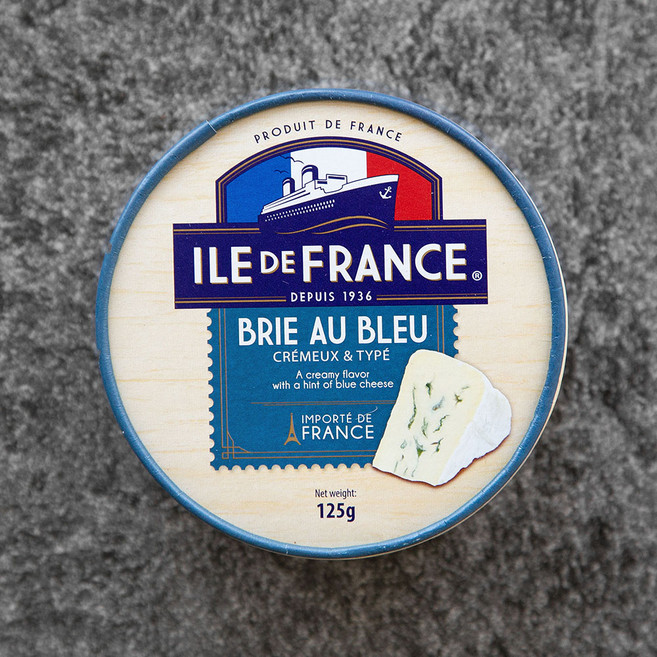 일드프랑스 쁘띠 브리 오 블루 치즈, 125g, 1개입, 1개