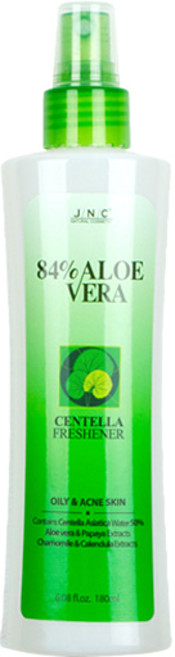 제이앤씨 84% 알로에베라 센텔라 후레시너 토너, 180ml, 1개