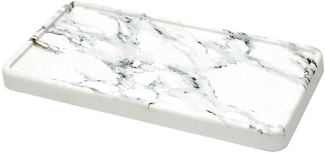코시나 수분 쏙쏙 다용도 규조토 트레이, 대리석, 1개