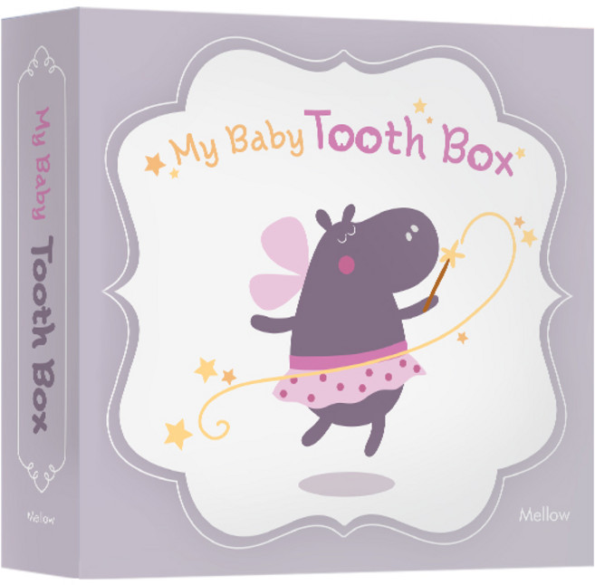 Mellow 마이 베이비 투스 박스 유치보관함, 하마