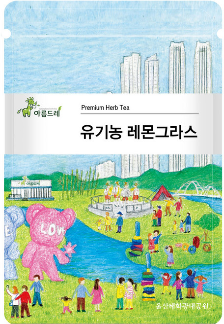 아름드레 유기농 레몬그라스차 삼각티백, 1.1g, 25개입, 1개