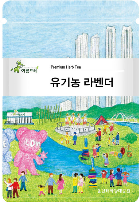 아름드레 유기농 라벤더 삼각티백, 1.1g, 25개입, 1개