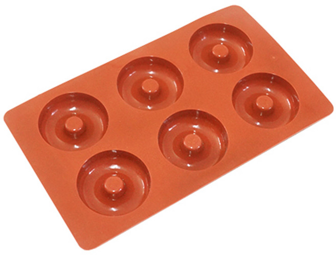 실리콘도넛팬 6구, 1개
