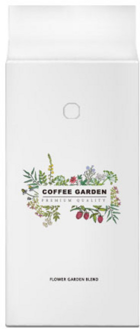 커피가든 플라워 커피 블렌드 원두, 홀빈, 1kg, 1개