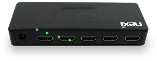 넥시 4K 1:4 HDMI 분배기 4포트, NX-4K HDMI SPLITTER 4P, 1개