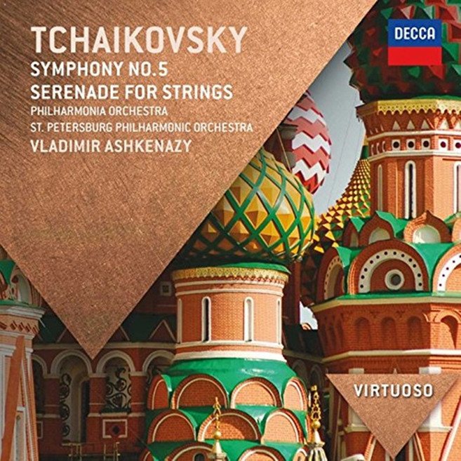PETER ILYICH TCHAIKOVSKY - SYMPHONY NO.5/ VLADIMIR ASHKENAZY VIRTUOSO EU수입반, 1CD