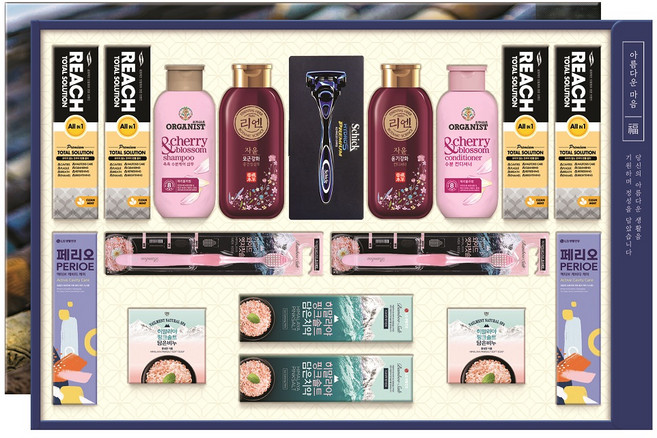 LG생활건강 온라인 테마 헤어선물세트 LG188호 B8, 1세트