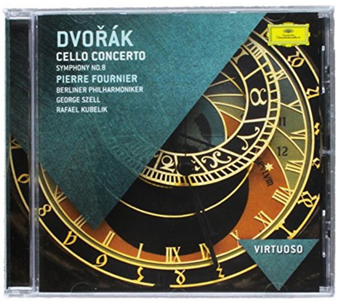 ANTONIN DVORAK - CELLO CONCERTO/ PIERRE FOURNIER RAFAEL KUBELIK VIRTUOSO EU수입반, 1CD