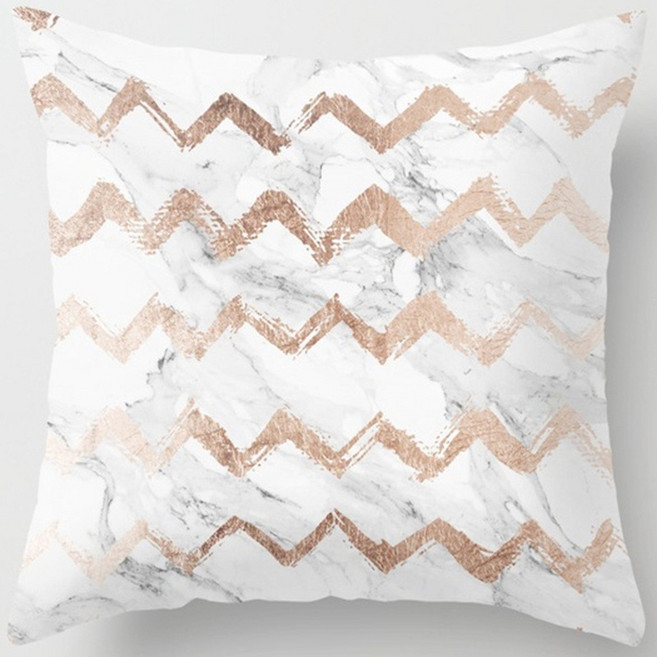 가팡 로맨틱 로즈골드 북유럽풍 테마 쿠션커버