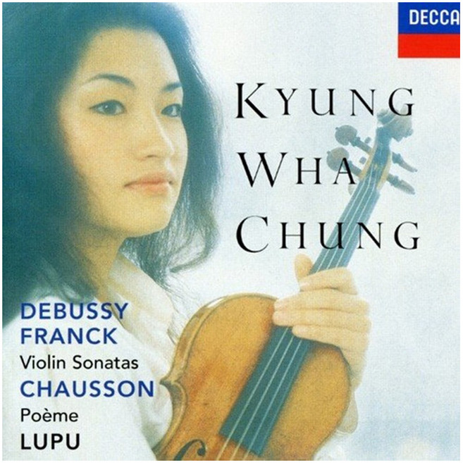 CLAUDE DEBUSSY / CESAR FRANCK - VIOLIN SONATAS / 정경화 EU수입반, 1CD