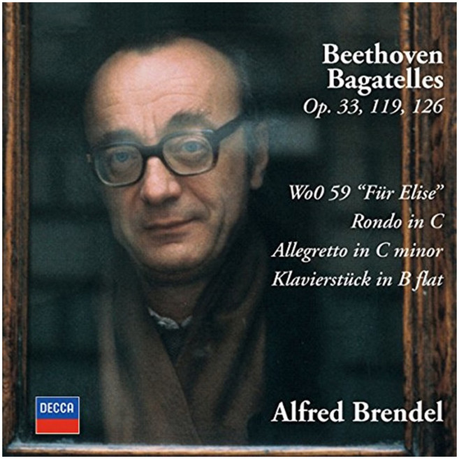 LUDWIG VAN BEETHOVEN - BAGATELLES / ALFRED BRENDEL EU수입반, 1CD