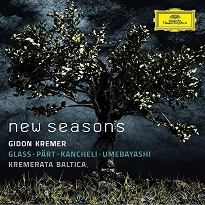 GIDON KREMER - NEW SEASONS: GLASS & PART/ KREMERATA BALTICA EU수입반, 1CD