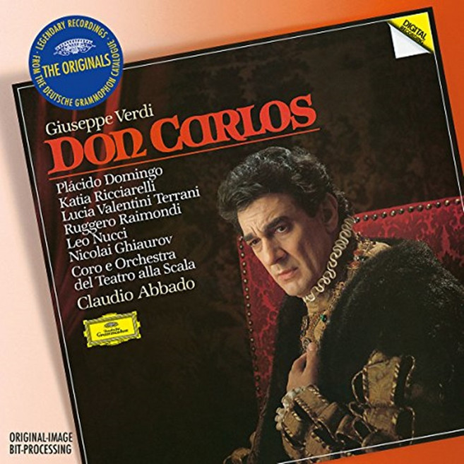 GIUSEPPE VERDI - DON CARLOS / CLAUDIO ABBADO 베르디 : 돈 카를로 EU수입반, 3CD