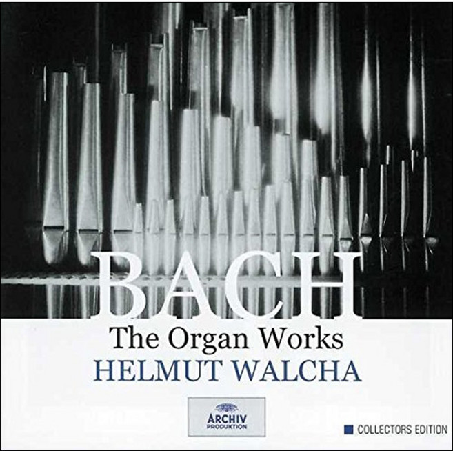 JOHANN SEBASTIAN BACH - THE ORGAN WORKS/HELMUT WALCHA EU수입반, 12CD