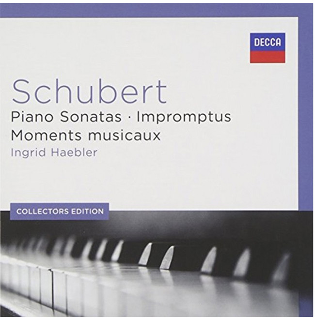 FRANZ SCHUBERT - PIANO SONATAS / INGRID HAEBLER EU수입반, 7CD