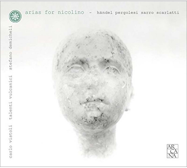 GEORGE FRIDERIC HANDEL/GIOVANNI BATTISTA PERGOLESI/ALESSANDRO SCARLATTI - ARIAS FOR NICOLINO/CARLO VISTOLI STEFANO DEMICHELI EU수입반, 1CD
