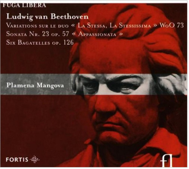 LUDWIG VAN BEETHOVEN - PIANO WORKS/PLAMENA MANGOVA EU수입반, 1CD