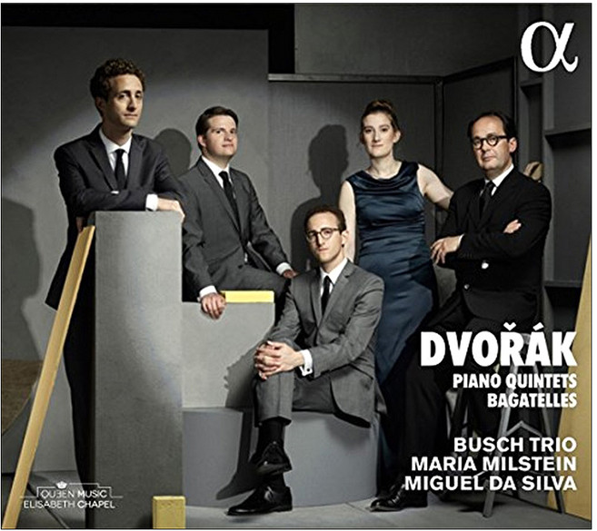 ANTONIN DVORAK - PIANO QUINTETS & BAGATELLES/BUSCH TRIO MARIA MILSTEIN MIGUEL DA SILVA EU수입반, 1CD