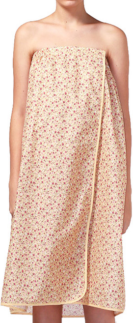 헤어베스트 미니꽃랩 마사지가운 HBYE009, 옐로우베이지, 1개