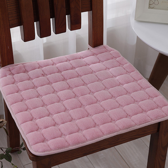 DM 알럽홈 단색 퀄팅 의자 방석