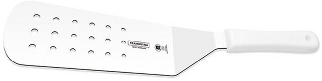 트라몬티나 프로페셔널 마스터 9 x 3 타공 푸드 스패튤라 항균 뒤집게, 혼합 색상, 1개