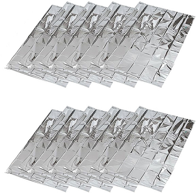 빈슨메시프 비상용 은박담요 LARGE, 10개