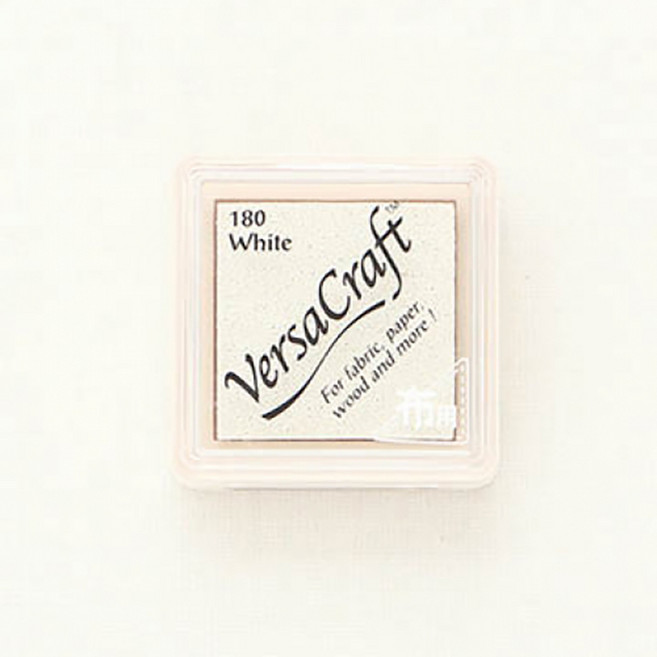벌사크래프트 스탬프 패브릭잉크, 화이트(VKS-180), 1개