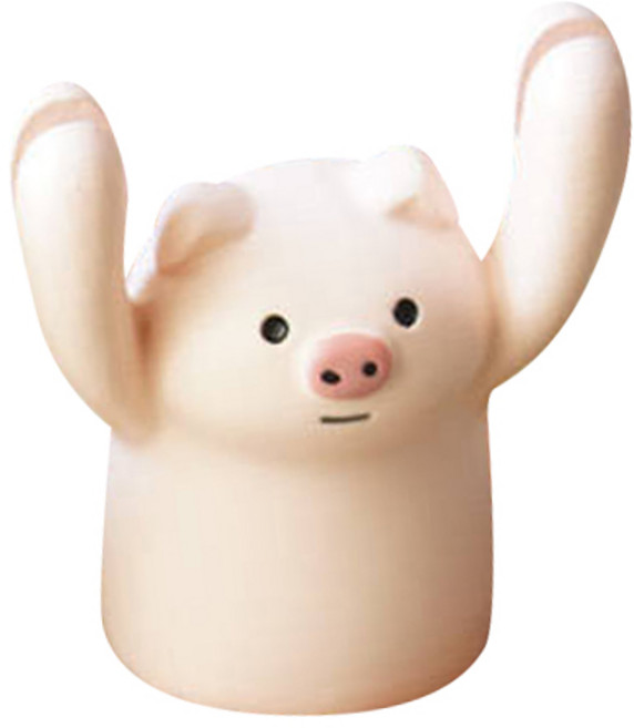 푸처핸섬 동물 명함 메모 사진홀더, 돼지, 1개