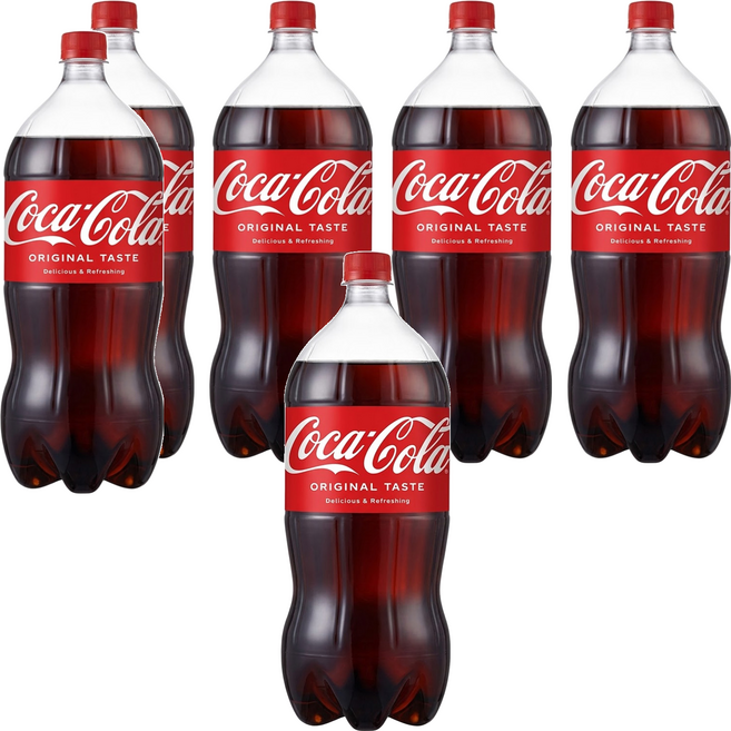 Coca-Cola 可口可樂, 2L, 6瓶