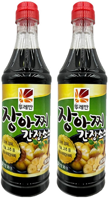 뚜레반 장아찌 간장소스, 900g, 2개