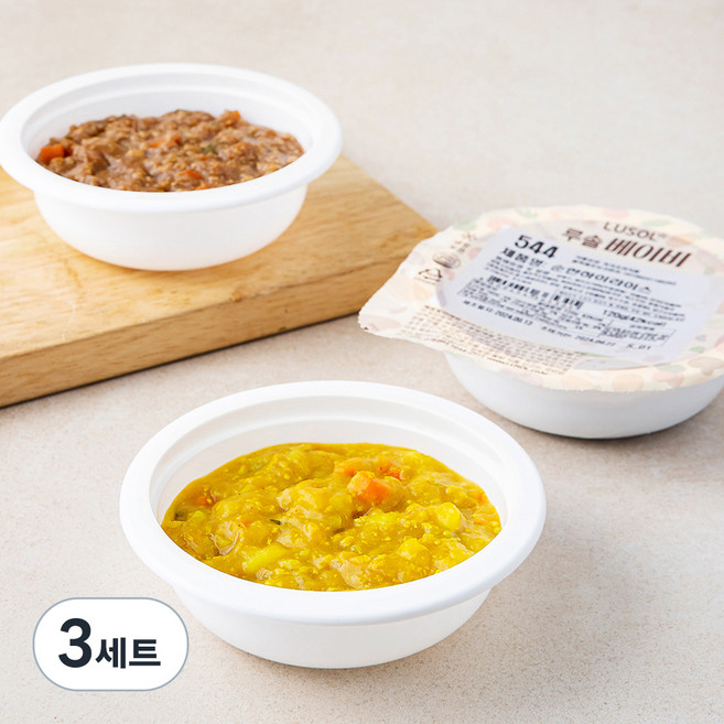 루솔 5단계 반찬소스 세트 (냉장), 360g, 3세트