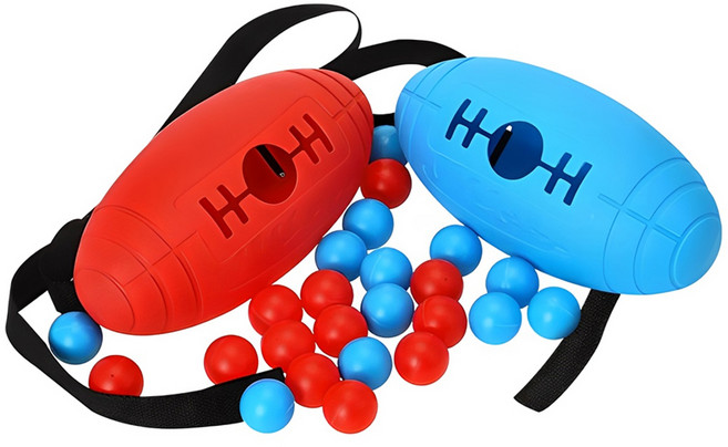 캐스비 스포츠 바디댄싱볼, 빨강 + 파랑, 1세트